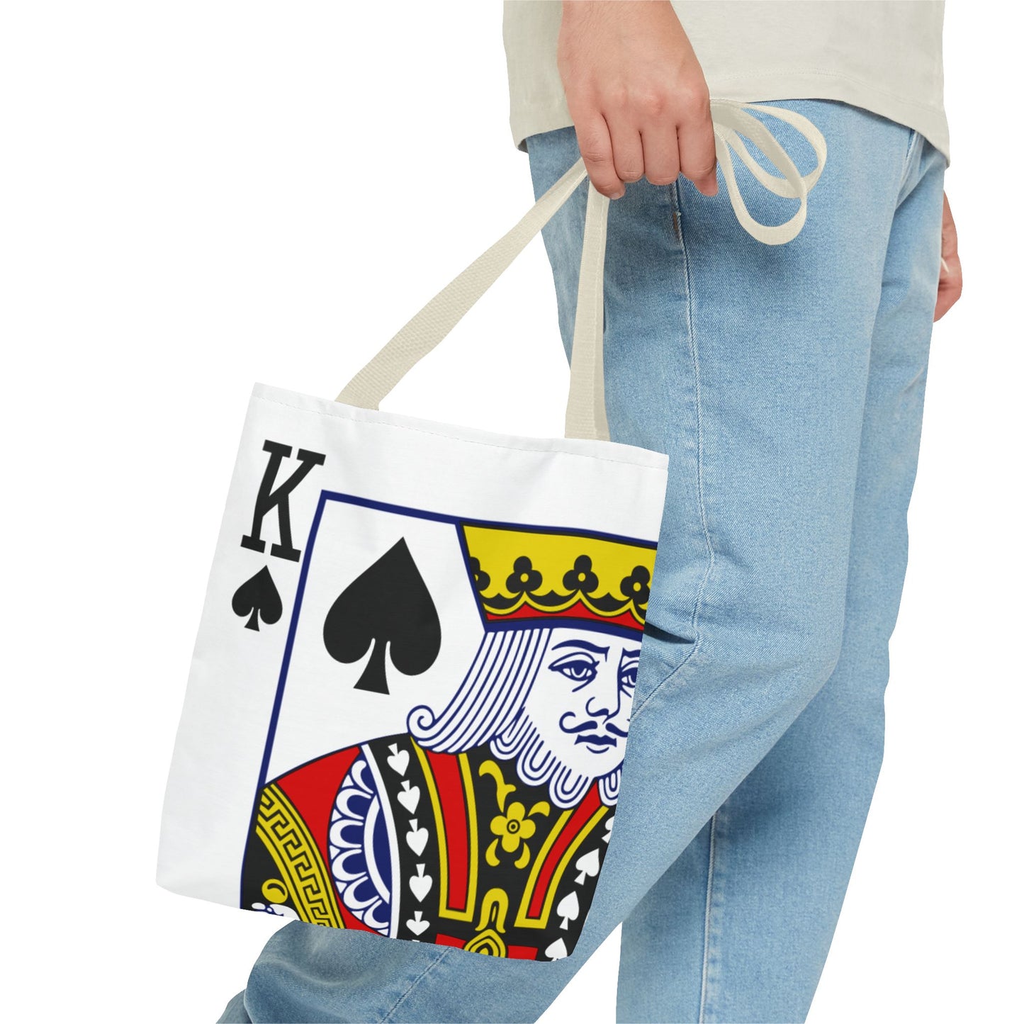 Ace of Spades Tote Bag - Stylish Gamer, Unique Gift for Card Lovers, Eco-Friendly Shopping Bag, Party Accessory