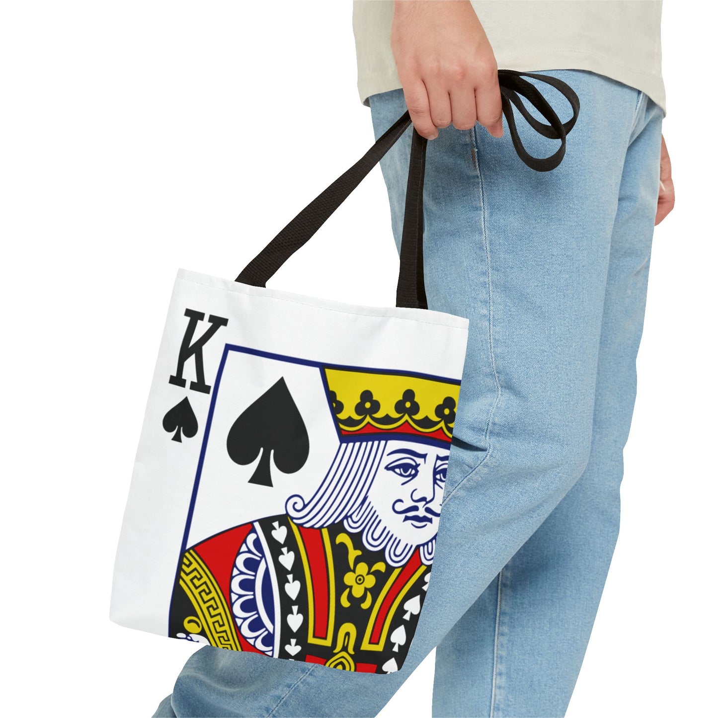Ace of Spades Tote Bag - Stylish Gamer, Unique Gift for Card Lovers, Eco-Friendly Shopping Bag, Party Accessory