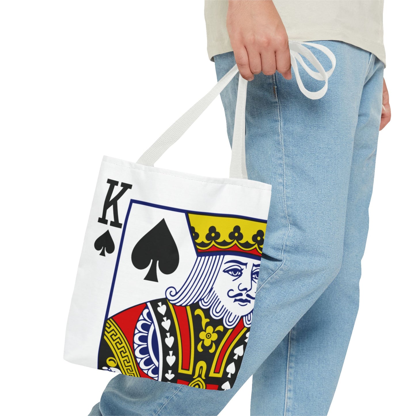 Ace of Spades Tote Bag - Stylish Gamer, Unique Gift for Card Lovers, Eco-Friendly Shopping Bag, Party Accessory