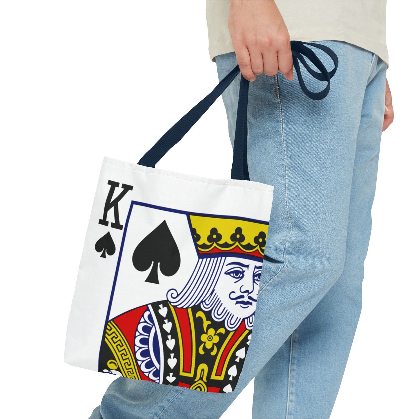 Ace of Spades Tote Bag - Stylish Gamer, Unique Gift for Card Lovers, Eco-Friendly Shopping Bag, Party Accessory