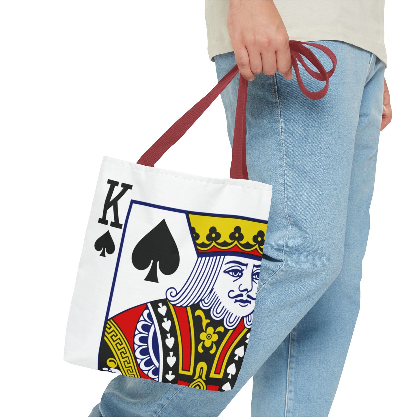 Ace of Spades Tote Bag - Stylish Gamer, Unique Gift for Card Lovers, Eco-Friendly Shopping Bag, Party Accessory