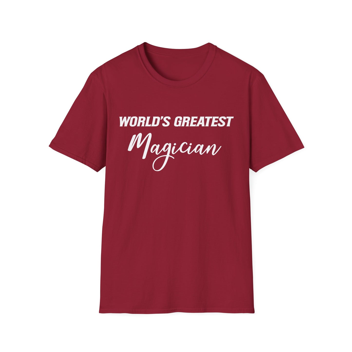 World's Greatest Magician - Unisex Softstyle T-Shirt