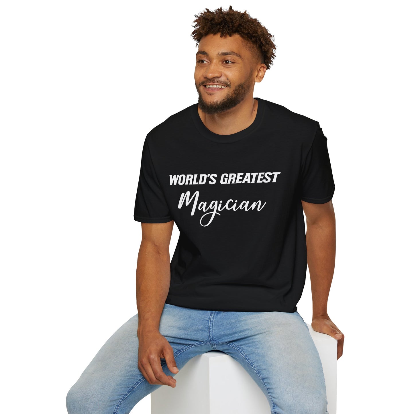 World's Greatest Magician - Unisex Softstyle T-Shirt