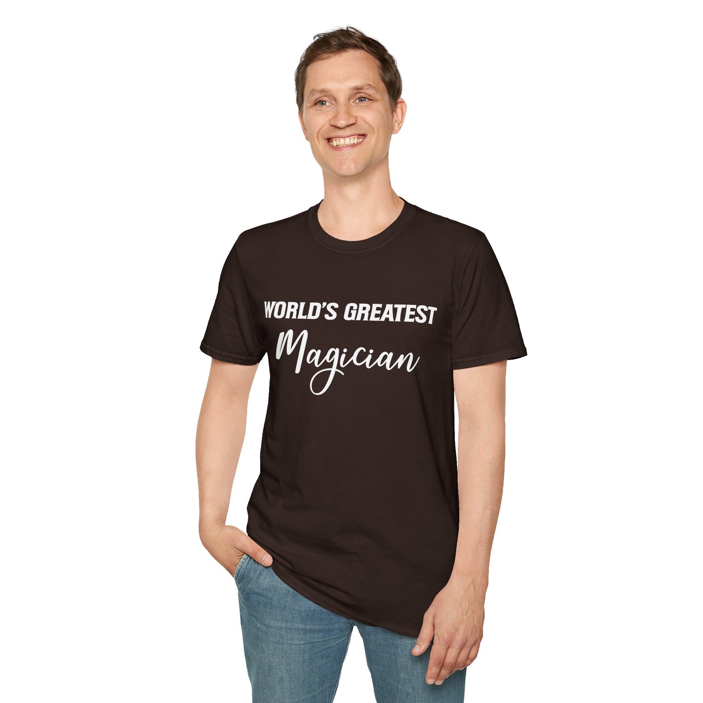 World's Greatest Magician - Unisex Softstyle T-Shirt